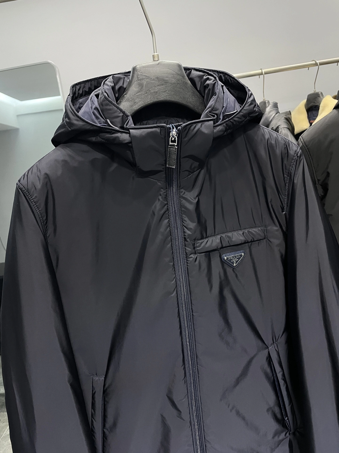 wg.luxury-- Pr141 Down jacket nylon 90 white duck down 2Colour item:E-F360K1827-2